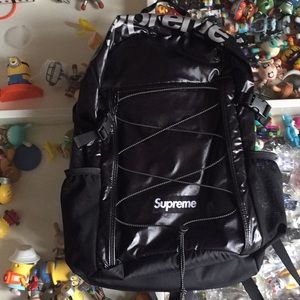 Supreme backpack 3M reflective black